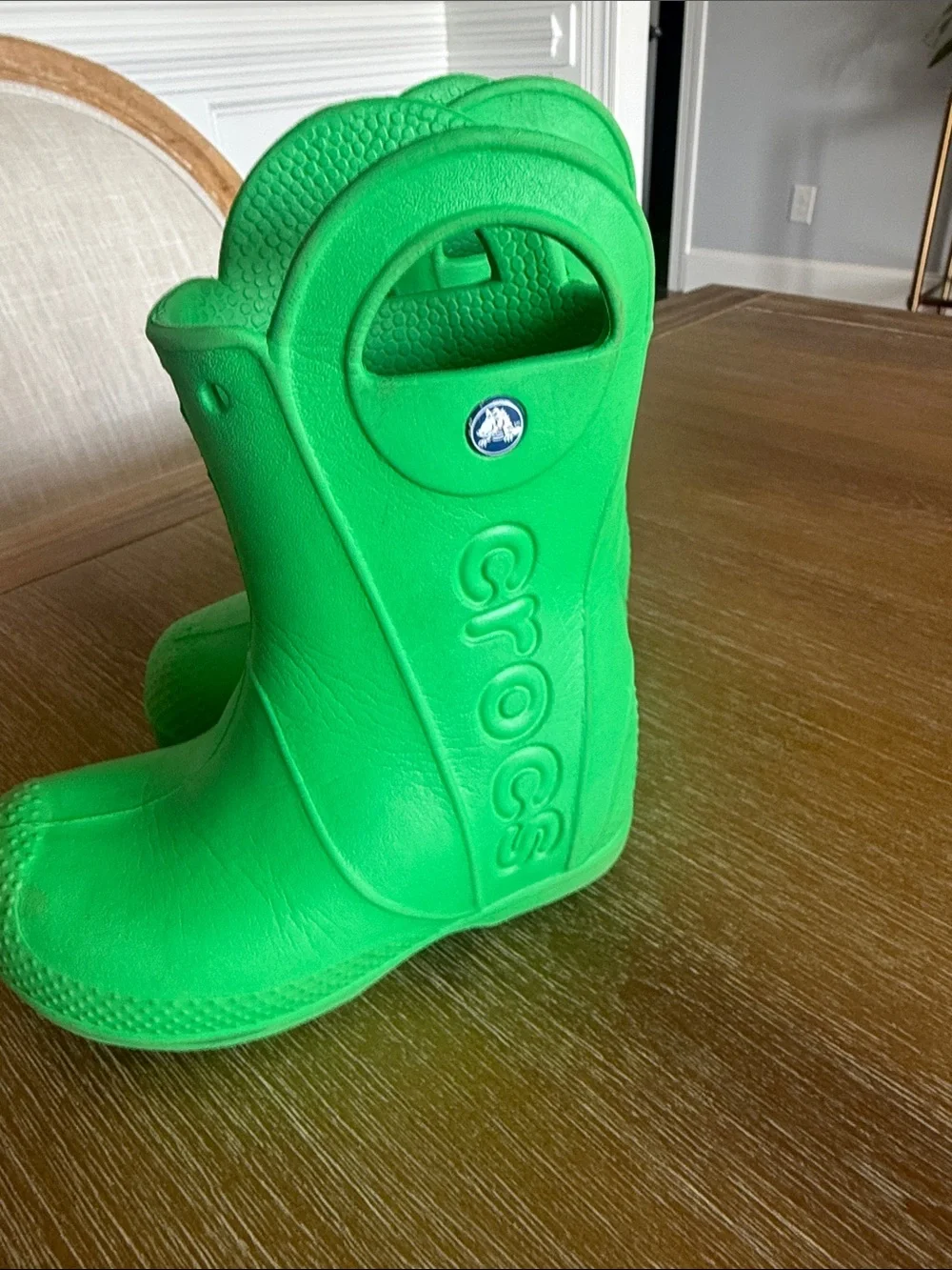 Little Kids Crocs Rain Boots(c9)